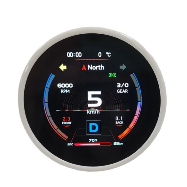Round TFT display 2.76 inch 480*480 IPS round spin button LCD display 2.76 inch thin film transistor screen panel